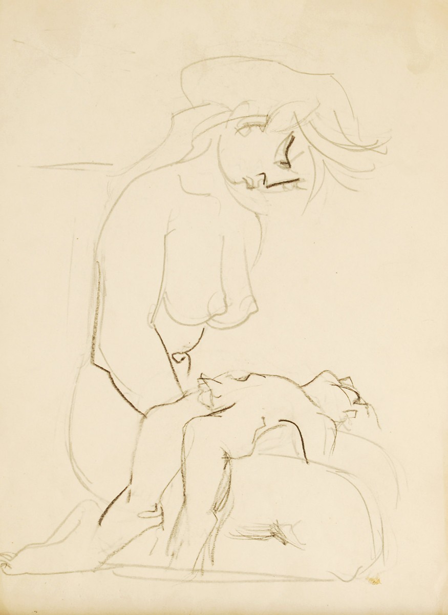 Andrej Bělocvětov (1923 - 1997) - Smutek matky