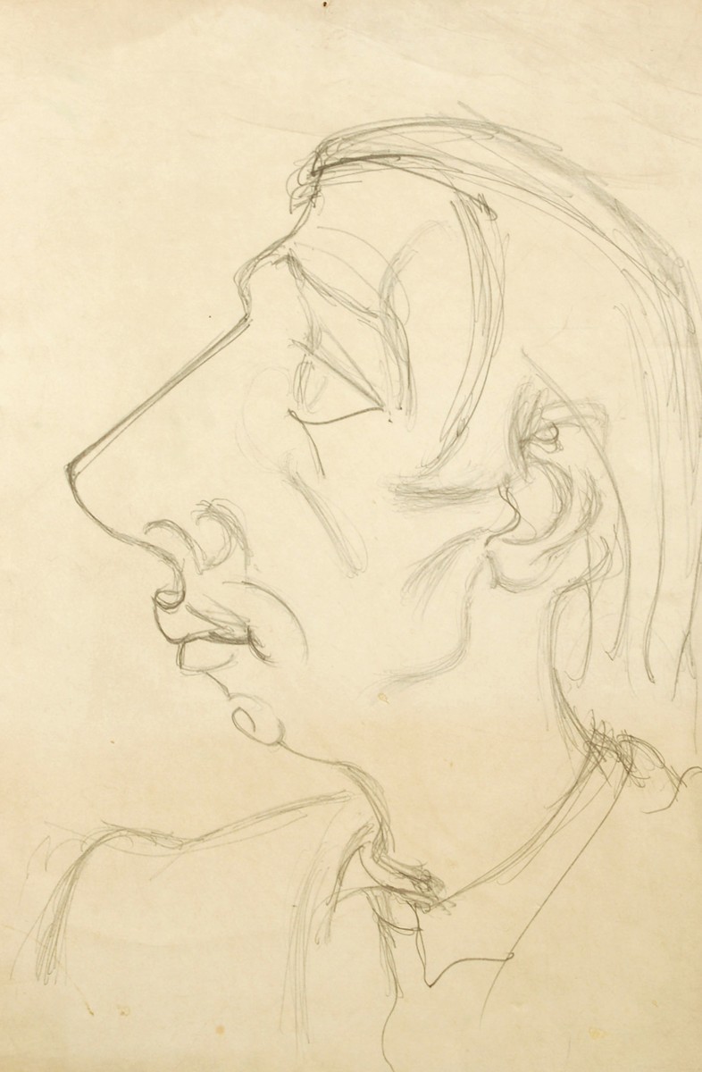 Andrej Bělocvětov (1923 - 1997) - Nosatý muž