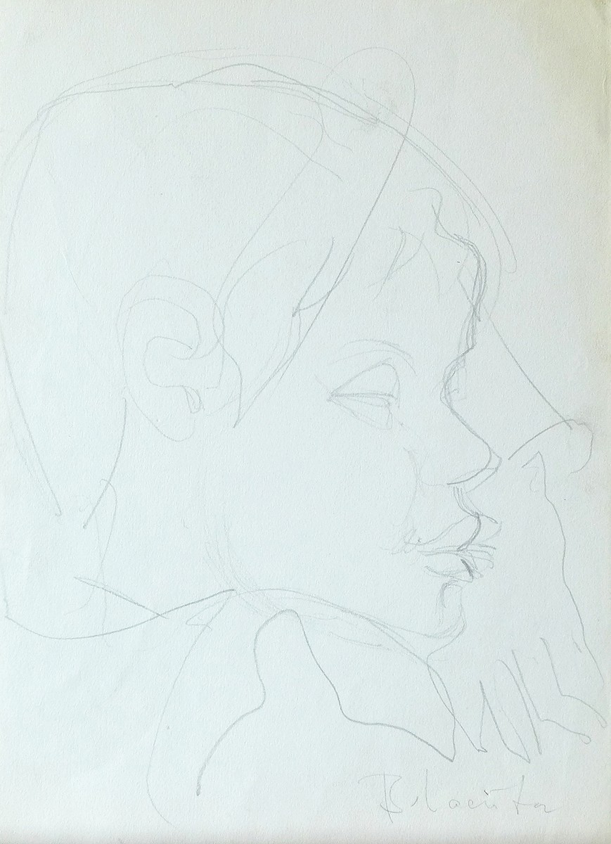 Andrej Bělocvětov (1923 - 1997) - Spící