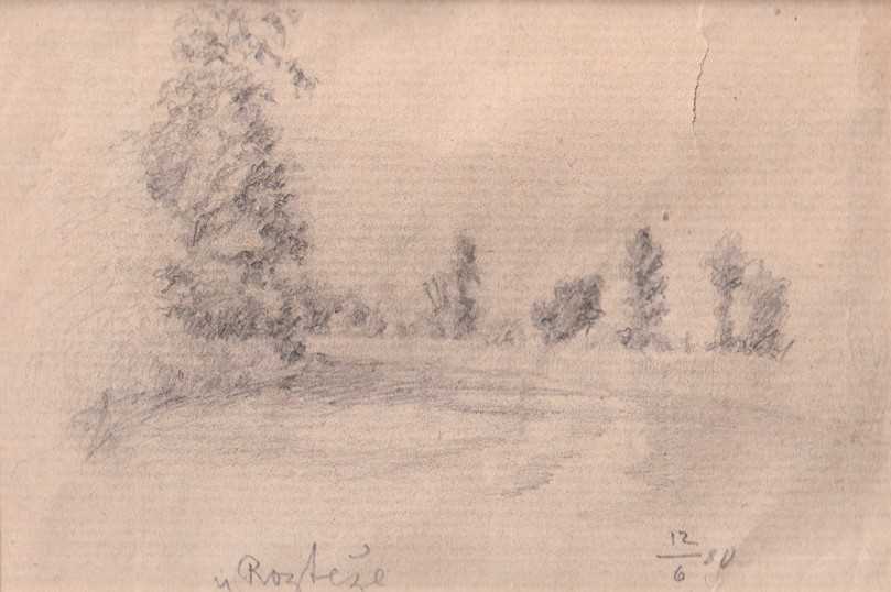Ludvík Kuba (1863 - 1956) - U Roztěže