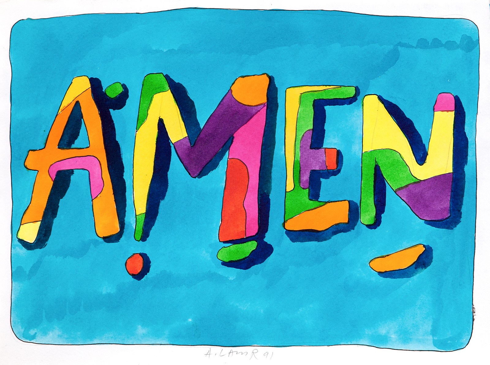 Aleš Lamr (1943 - 2024) - Amen