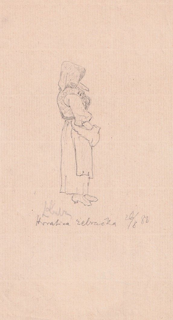 Ludvík Kuba (1863 - 1956) - Charvátská žebračka