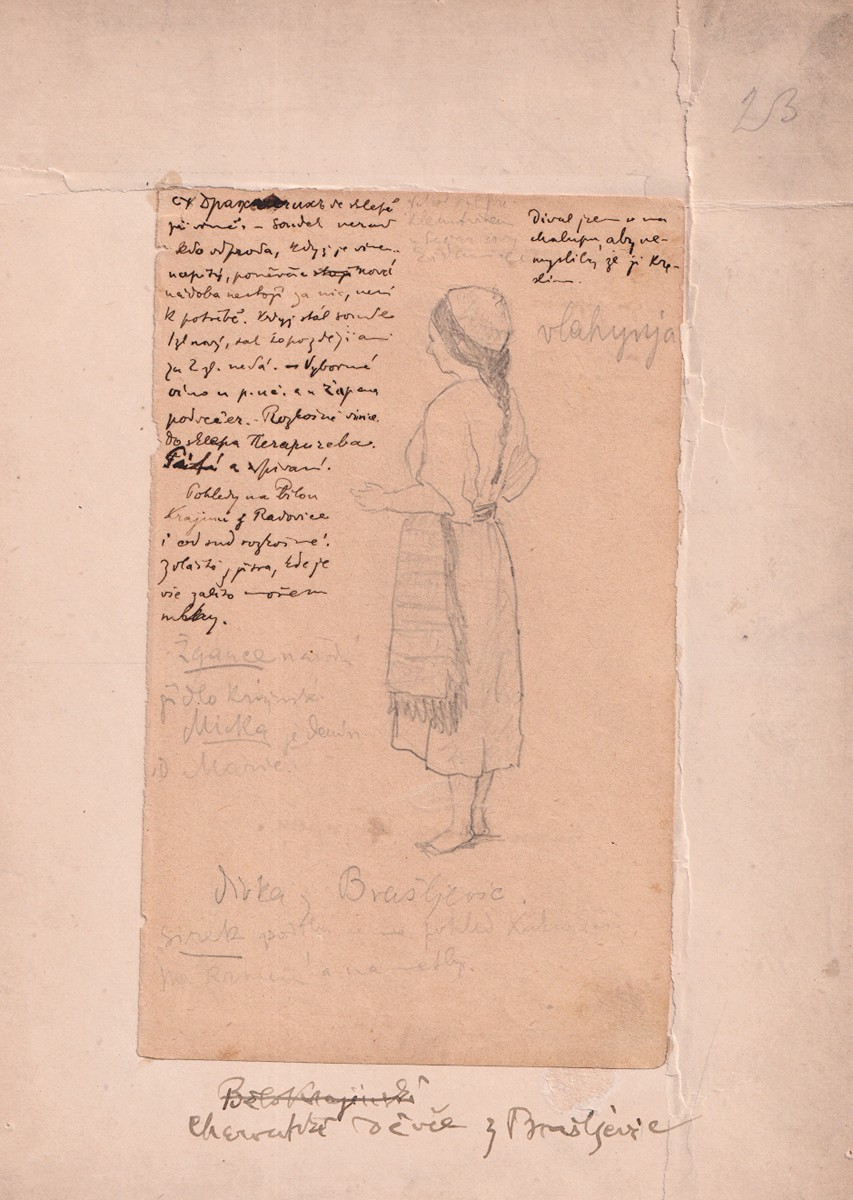 Ludvík Kuba (1863 - 1956) - Charvátské děvče z Brušljevic