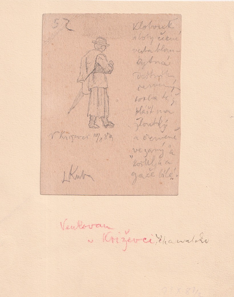 Ludvík Kuba (1863 - 1956) - Venkovan v Križevci