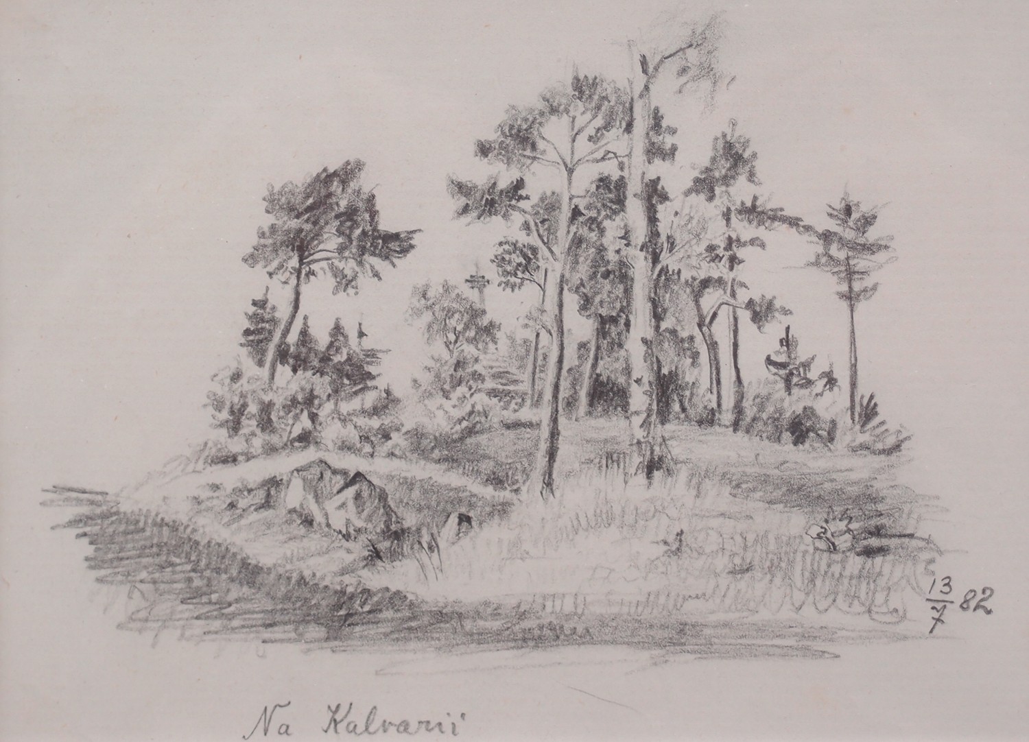 Ludvík Kuba (1863 - 1956) - Na kalvárii