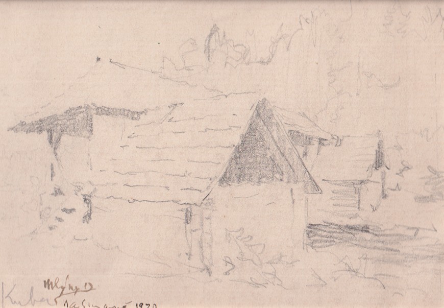 Ludvík Kuba (1863 - 1956) - Mlýny na Šumavě