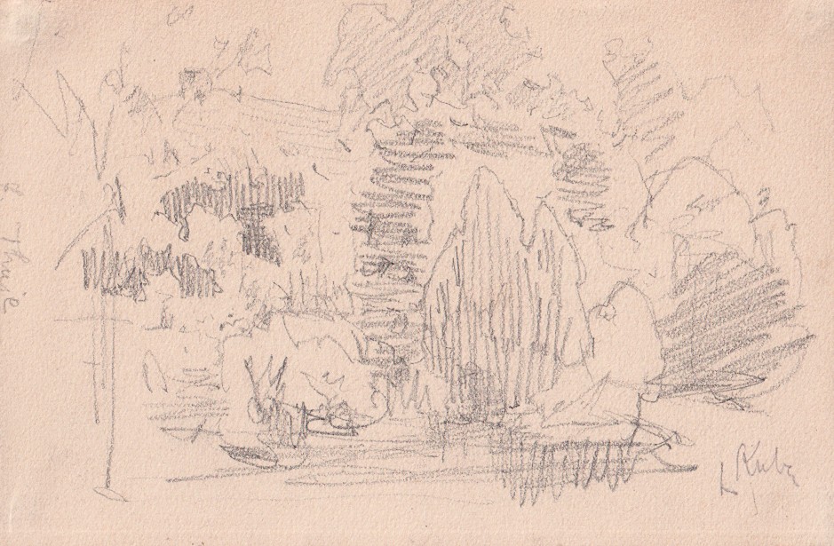 Ludvík Kuba (1863 - 1956) - Thuje