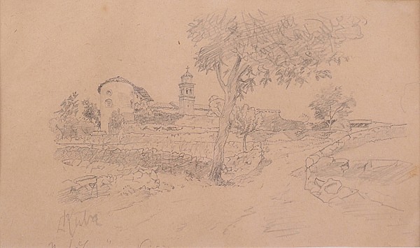 Ludvík Kuba (1863 - 1956) - Vojščica na Istrii (Slovenia)