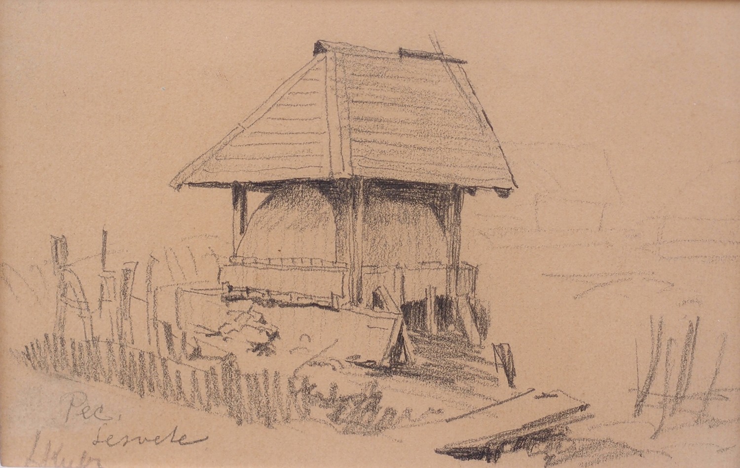 Ludvík Kuba (1863 - 1956) - Pec u Sesvete