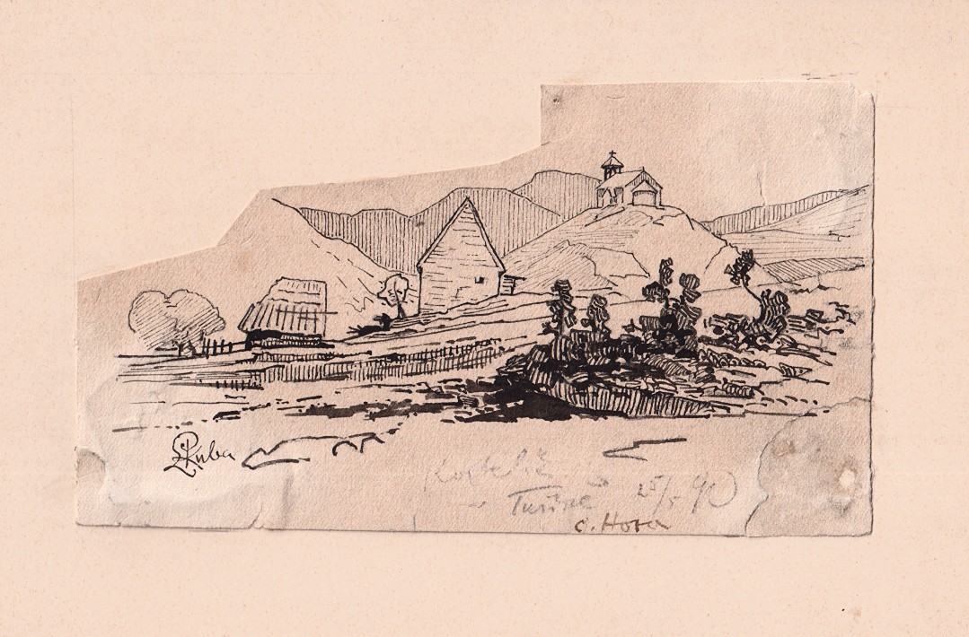 Ludvík Kuba (1863 - 1956) - Kostelík v Tušině