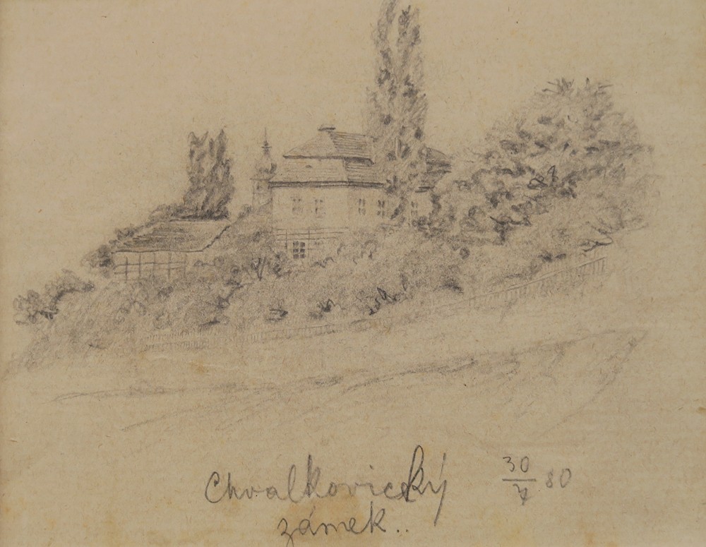 Ludvík Kuba (1863 - 1956) - Chvalkovický zámek