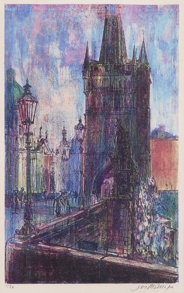 Jan Mácha (1926 - 1984) - Staroměstská mostecká věž