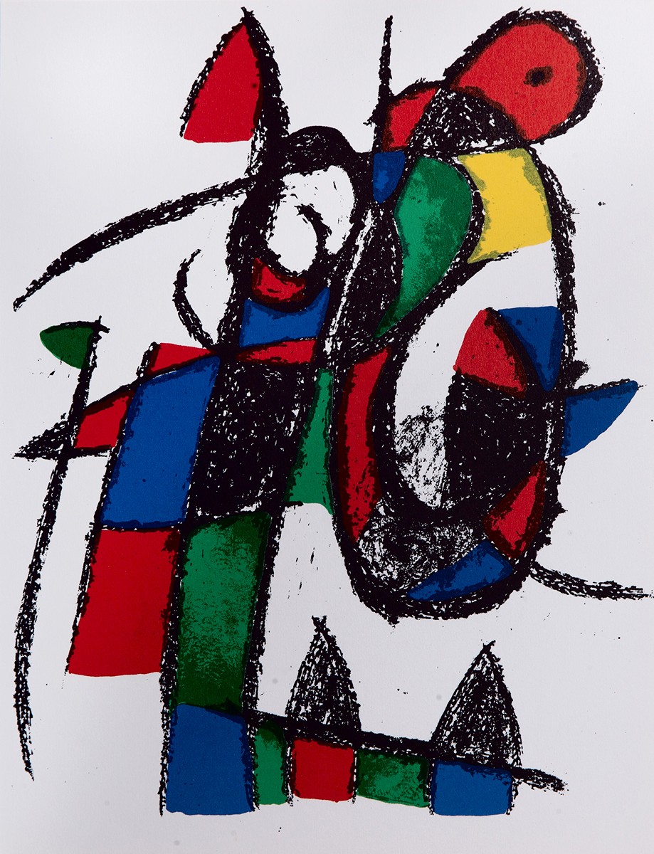 Joan Miró (1893 - 1983) - Bez názvu (z Lithographe II)