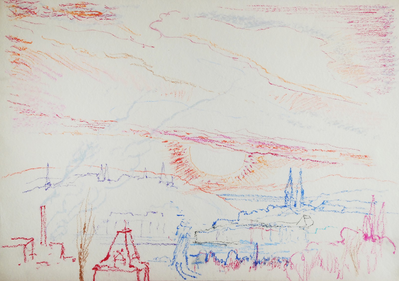 Vladimír Šolta (1924 - 1977) - Pražské panorama