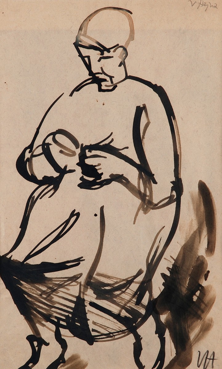 Václav Hejna (1914 - 1985) - Čtenářka