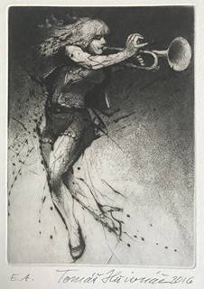 Tomáš Hřivnáč (1959) - Ex libris V. K.