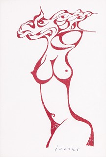 Josef Istler (1919 - 2000) - Akt