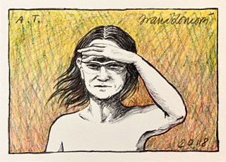 Ivana Lomová (1959) - Série 6 ks litografií Cvičení