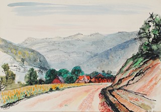 A. Václav Mašek (1893 - 1973) - Cesta do vesnice