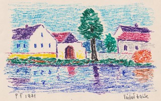 Václav Haise (1903 - 1990) - Řeka na venkově