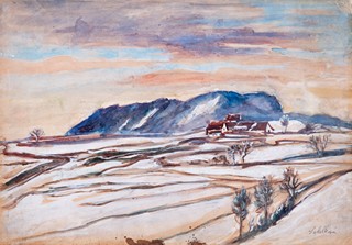Ludmila Melková-Ondrušová (1897 - 1955) - Zimní krajina