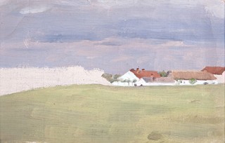 Prokop Nováček (1877 - 1966) - Vesnička v dálce
