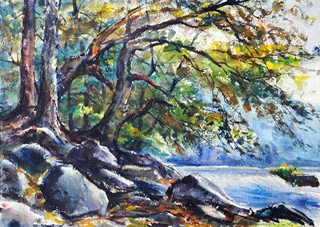 František Říha (1910 - 1986) - Splav