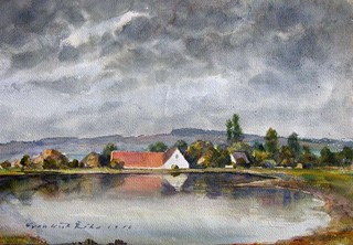 František Říha (1910 - 1986) - U rybníka