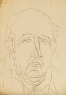 Andrej Bělocvětov (1923 - 1997) - Portrét muže
