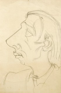 Andrej Bělocvětov (1923 - 1997) - Nosatý muž