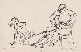 Ctibor Štolovský (1913 - ?) - Zraněná baletka