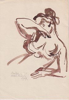 Ctibor Štolovský (1913 - ?) - V plavkách