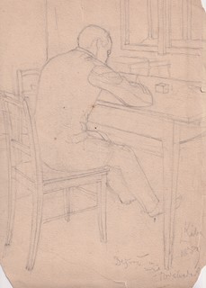 Ludvík Kuba (1863 - 1956) - U stolku