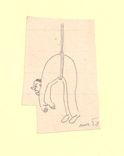 Mario Dobrkovský (1911 - 1995) - Oběšenec