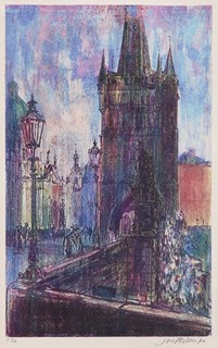 Jan Mácha (1926 - 1984) - Staroměstská mostecká věž