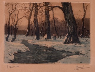 Lucien Dasselborne (1873 - 1962) - Le Ruisseau