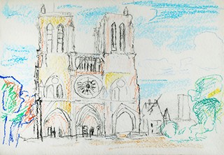 Vladimír Šolta (1924 - 1977) - Katedrála Notre-Dame