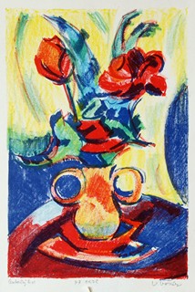 Václav Vodák (1914 - 1976) - Kytice růží