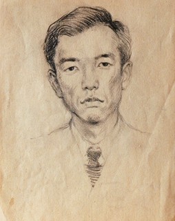 Vladislav Bauer (1928) - Portrét muže v obleku
