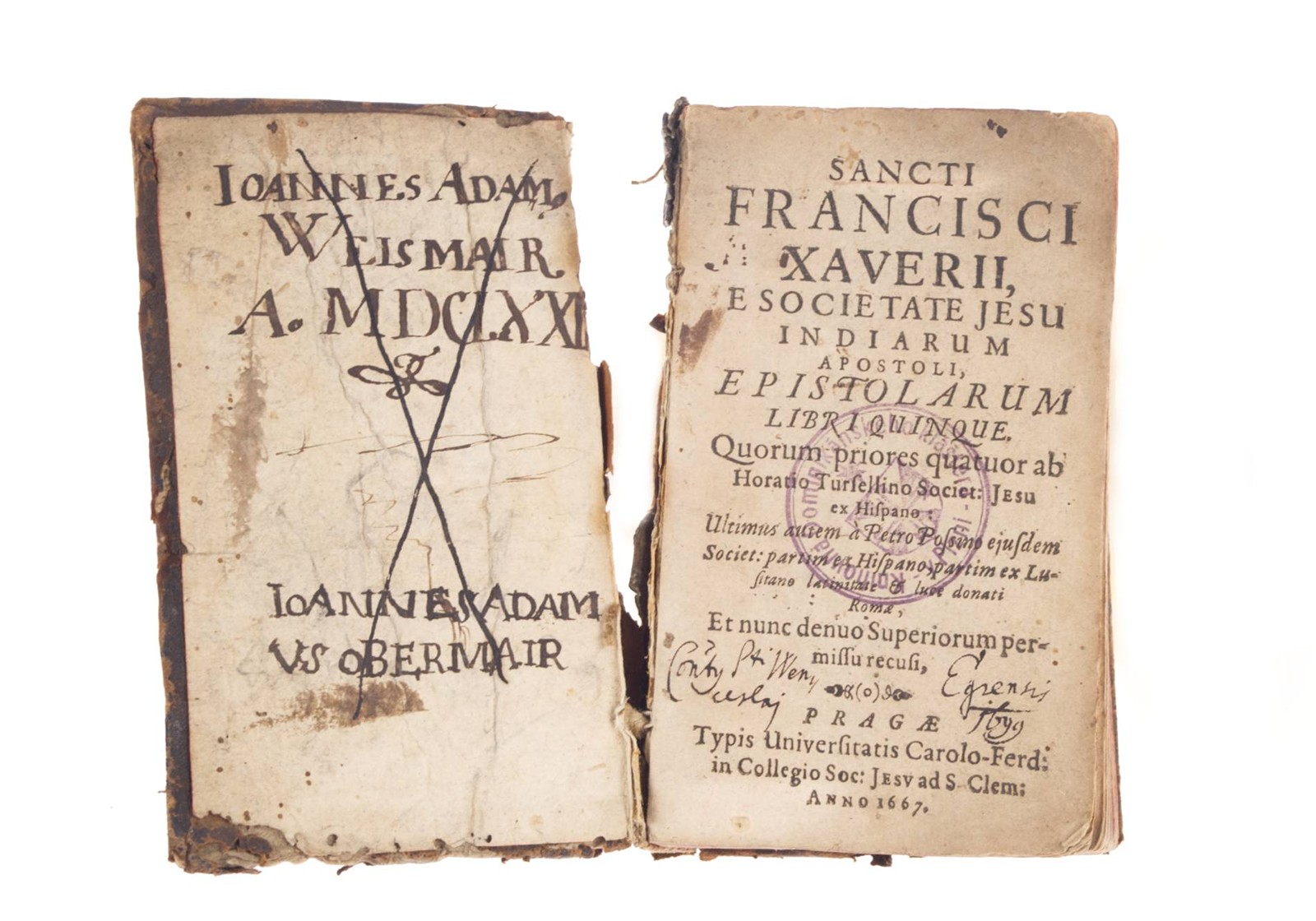SANCTI FRANCISCI XAVERII, E SOCIETATE JESU INDIARUM APOSTOLI, EPISTOLARUM LIBRI QUINQUE