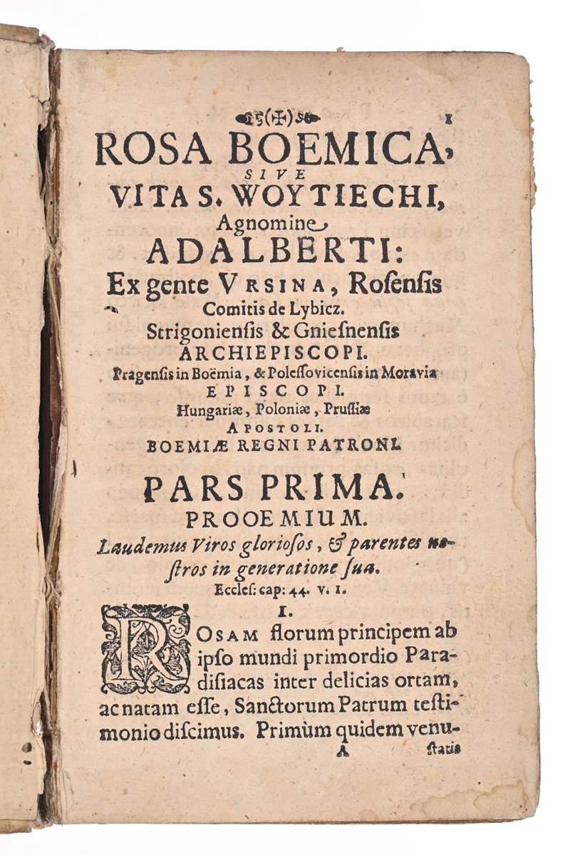 ROSA BOEMICA, SIVE VITA S. WOYTIECHI, AGNOMINE ADALBERTI