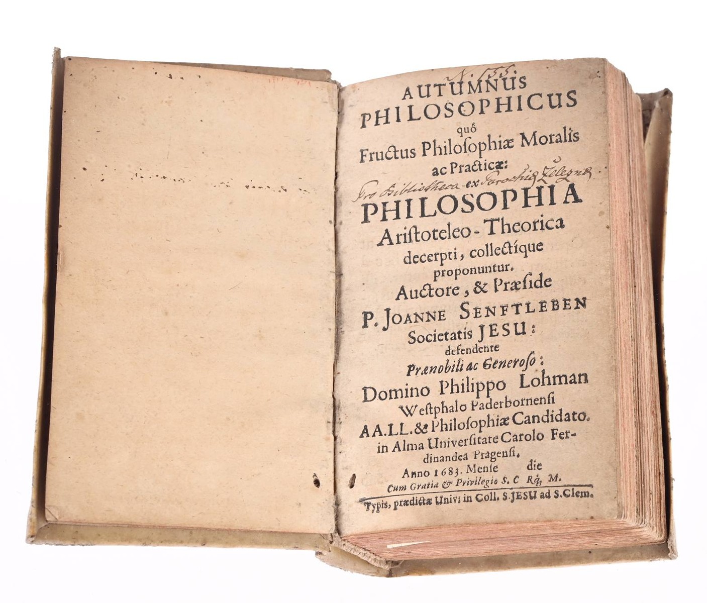 AUTUMNUS PHILOSOPHICUS, QVAESTIONES THEOLOGICAE A HOCHWICHTIGES UND SCHRIFFTMÄSSIGES EXAMEN