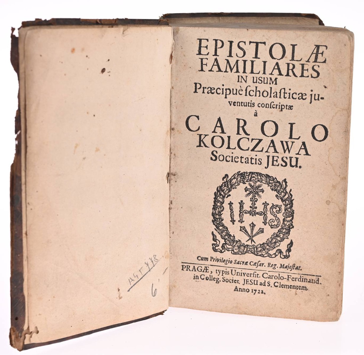EPISTOLAE FAMILIARES IN USUM PRAECIPUE SCHOLASTICAE JUVENTUTIS...