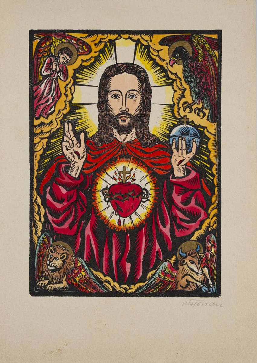 A SET OF 7 WOODCUTS