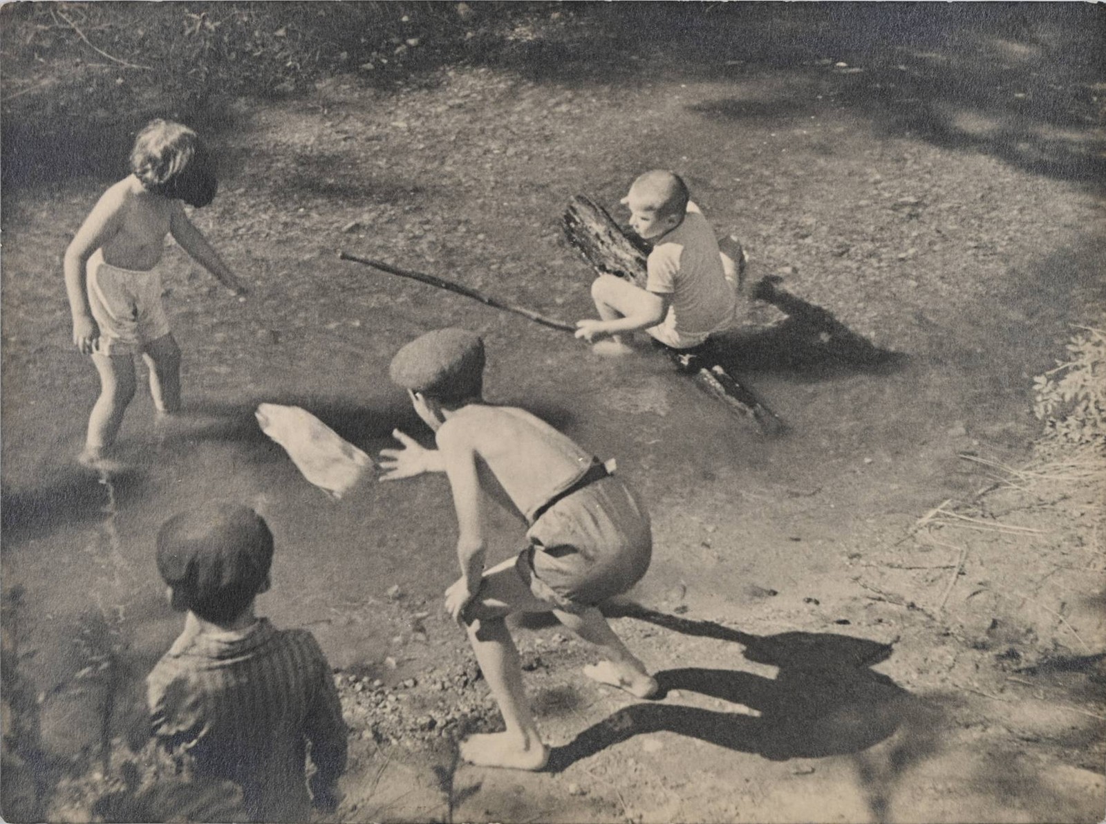 SET OF FOUR PHOTOGRAPHS