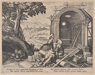 LIVES OF THE HERMITS - 22 SHEETS FROM THE SERIES ORACULUM ANACHORETICUM