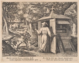 LIVES OF THE HERMITS - 22 SHEETS FROM THE SERIES ORACULUM ANACHORETICUM