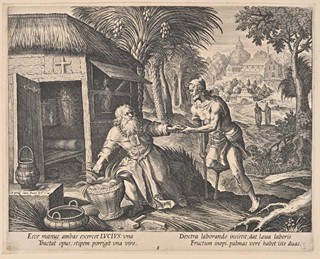 LIVES OF THE HERMITS - 22 SHEETS FROM THE SERIES ORACULUM ANACHORETICUM