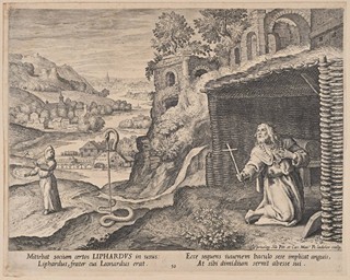 LIVES OF THE HERMITS - 22 SHEETS FROM THE SERIES ORACULUM ANACHORETICUM