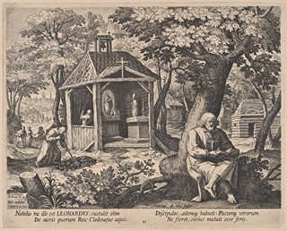 LIVES OF THE HERMITS - 22 SHEETS FROM THE SERIES ORACULUM ANACHORETICUM